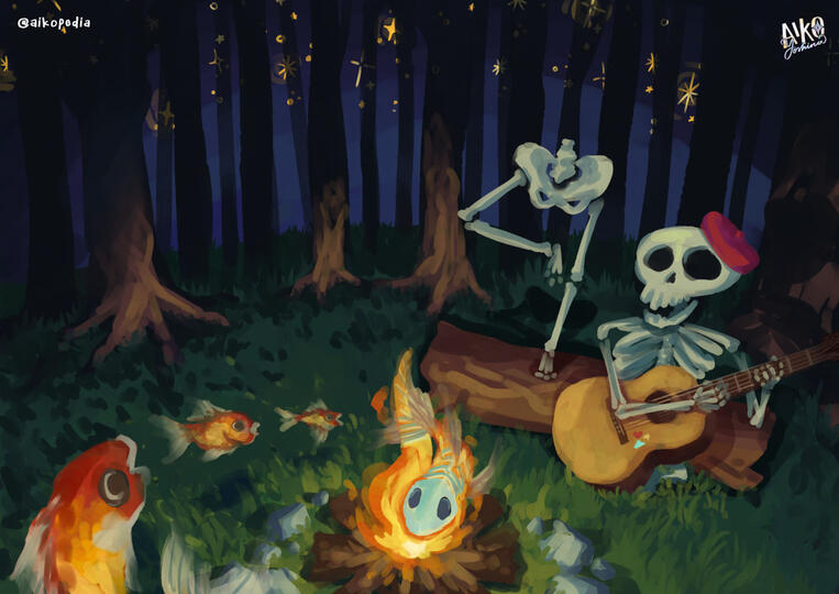 Death and Campfire DIGITAL, SELF-PROMO